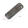 Cast Iron "PLEASE SHUT THE GATE" Sign Plaque Door Wall Fence Post Cafe Shop Pub Hotel Bar Work Natural Lacquer Finish 150mm #3106 - Image 2