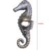 Cast Iron Bottle Opener,Sea horse Design Wine Gifts for Men ,Dad ,Fans, Bottle Openers for Wine Champagne, Birthday Gifts Christmas Gifts for Men Dad Women, Brass Beer Accessory Gifts with Gift Bag 140mm #3130 - Image 2