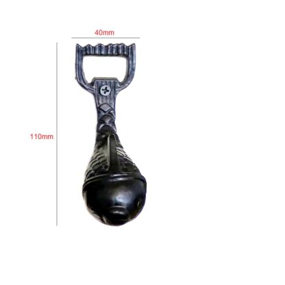 Cast Iron Funky Fish Bottle Opener 110mm#3135 - Image 2