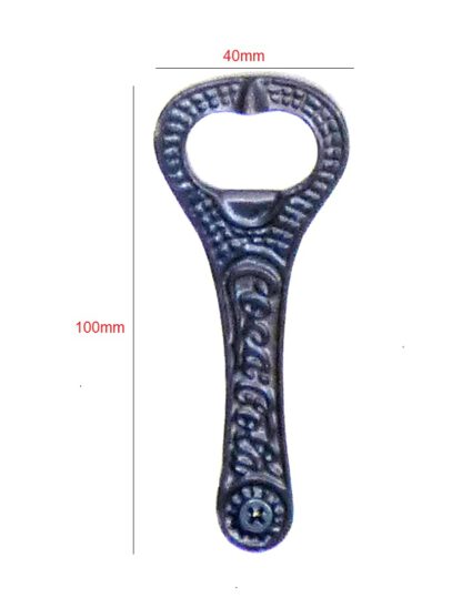 Cast Iron Bottle Opener Vintage design 100mm#3138 - Image 2