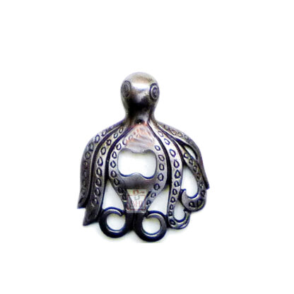 CAST IRON BOTTLE OPENER ‘OCTOPUS’ WALL MOUNTED 110mm#3267