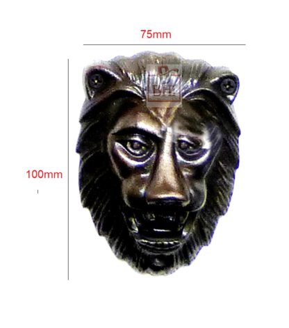 CAST IRON BOTTLE OPENER ‘LIONHEAD’ WALL MOUNTED 	100mm#3268 - Image 2