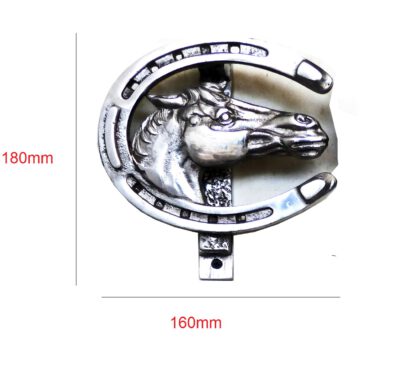 DOOR KNOCKER HORSE SHOES 180mm#3277 - Image 2