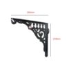 Cast Iron Shelf Support Bracket 250mm #3404 - Image 2