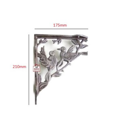 Cast Iron Shelf Bracket Sparrow 210mm #3405 - Image 2