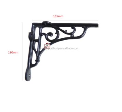 Cast Iron Shelf Support Bracket 190mm #3415 - Image 2