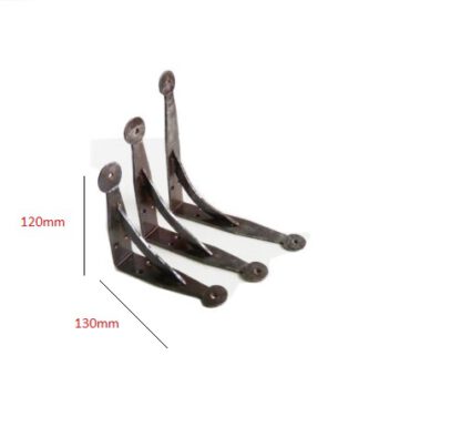 Cast Iron Shelf Support Bracket 130mm #3422 - Image 2