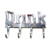Aluminum Kitchen Hook "DRINK" Four Hangers 250mm #3566