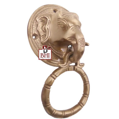 Brass Elephant Door Knocker 140mm #679 - Image 4