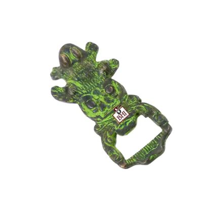 Brass Bottle Opener- Frog 90mm#3920