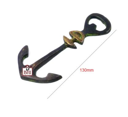 Brass Bottle opener-Anchor (130mm) - Image 2