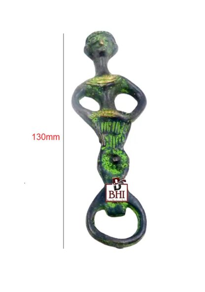 Brass Bottle Opener-Women 130mm#3938 - Image 2