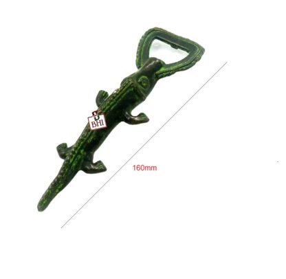 Brass Bottle Opener- Crocodile 160mm#3944 - Image 2