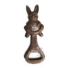 Cast Iron Bottle Opener- Rabbite 125mm #3951 - Image 3