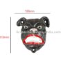 Cast Iron Bull Dog Bottle Opener Novelty Bottle Openers Gifting for Dog Lover Beer Bottle Opener Bottle Opener Save Water Drink Beer Vintage Antique Pub Top Bottle Opener, Wine Gifts for Men ,Dad ,Fans, Bottle Openers for Wine Champagne, Birthday Gifts Christmas Gifts for Men Dad Women,Beer Accessory Gifts with Gift Bag 110mm #3958 - Image 5