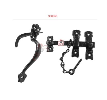 Cast Iron Gate Latch 200mm #6002 - Image 2