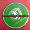Aluminum Door Sign Plaques "Volted Number Hostel Asia 2006" Green Colour Finish 200mm #6019