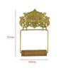 Brass Retro Collections Traditional Toilet Paper Roll Holder - Wall Mounted Bathroom Toilet Paper Holder Decor Polish Brass Finish 155mm #654 - Image 2