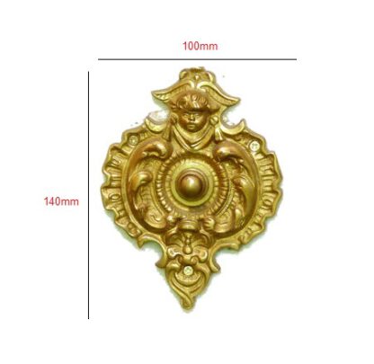 Brass Dutch Door Bell 140mm #742 - Image 2