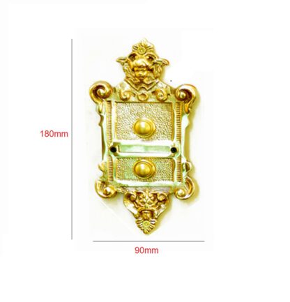 Brass Door Bell Push Button 180mm #2466 - Image 2