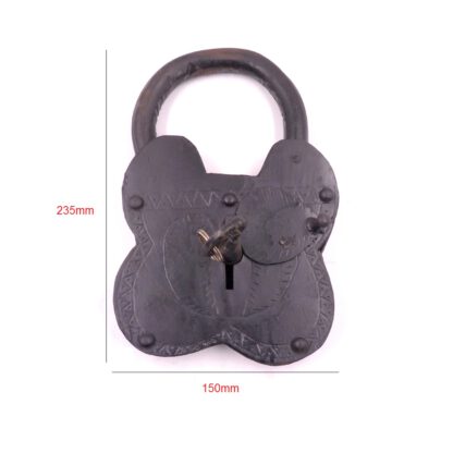 Vintage Handmade Door Lock For Antique Doors 235mm #3681 - Image 2