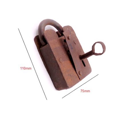 Vintage Handmade Door Lock - For Antique Doors 110mm #3692 - Image 2