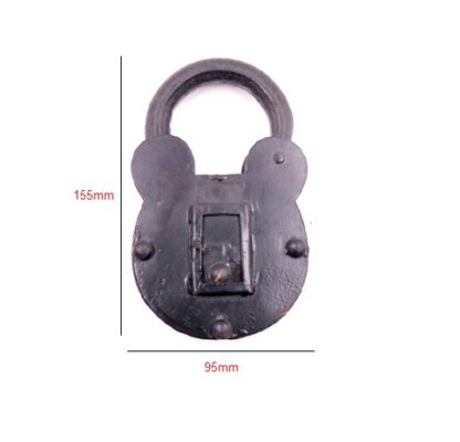 Vintage Handmade Door Lock For Antique Doors 155mm #3693 - Image 2
