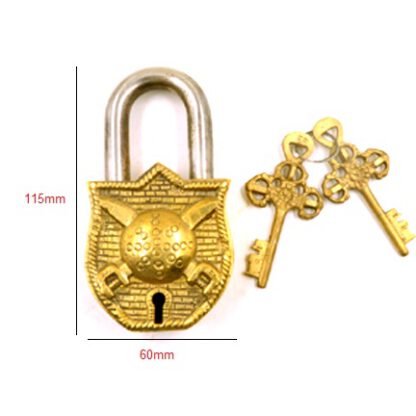 Vintage Handmade Door Lock For Antique Doors 115mm #3700 - Image 2
