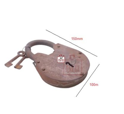 Vintage Handmade Door Lock For Antique Doors 150mm #3765 - Image 2