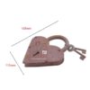 Vintage Handmade Door Lock For Antique Doors 140mm #3770 - Image 2