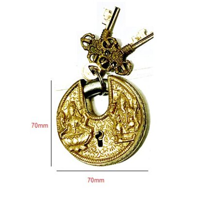 Shutter Lock -Laxmi -Ganesh 70mm #3839 - Image 2