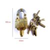 Vintage Handmade Door Lock For Antique Doors 135mm #6311 - Image 2