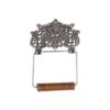 Toilet Paper Holder-Albany Toilet Fixture Victorian French Style Wall Mounted Toilet Paper Holder Brass Antique Finish 95mm # 6357 - Image 2
