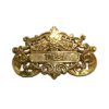 Brass Retro Collections Traditional Toilet Paper Roll Holder - Wall Mounted Bathroom Toilet Paper Holder Decor Polish Brass Finish 155mm #654 - Image 3