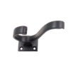 Cast Iron Hat & Coat Hook 80mm #1668 Black Finish - Image 3