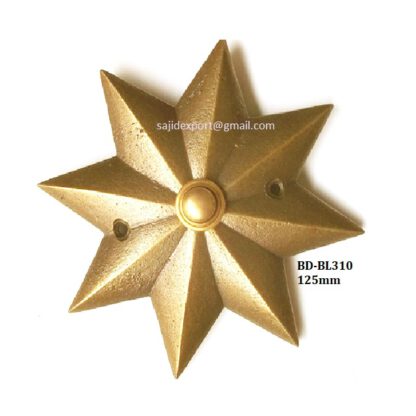 Cast Iron Bell Push Star 130mm #1025 - Image 3