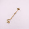 Brass Cabin Hook 230mm #1236 Polish Brass Finish - Image 5