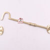 Brass Cabin Hook 230mm #1236 Polish Brass Finish - Image 6