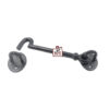 Cast Iron Cabin Hook 140mm #1240 Black Finish - Image 3