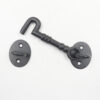 Cast Iron Cabin Hook 95mm #1247 Black Finish - Image 3