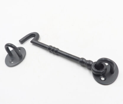 Cast Iron Cabin Hook 160mm #1248 Black Finish - Image 3