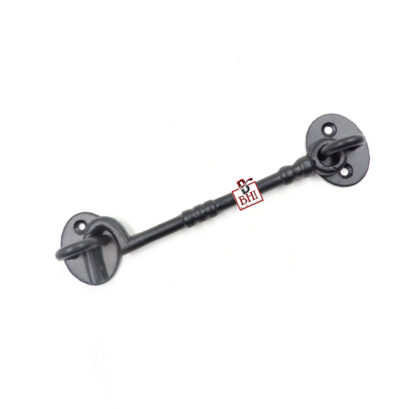 Cast Iron Cabin Hook 160mm #1248 Black Finish - Image 4