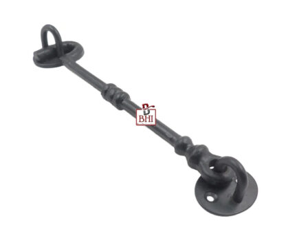 Cast Iron Cabin Hook 200mm #1249 Black Finish