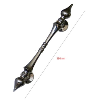 Brass Decorative Royal Arabic Design Door Pull Handle 380mm #1304 - Image 2
