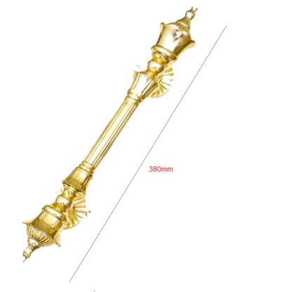 Brass Decorative Royal Arabic Design Door Pull Handle 380mm #1305 - Image 2