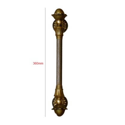 Brass Decorative Acorn Design Door Pull Handle 360mm #1307 - Image 2
