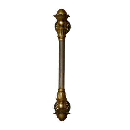 Brass Decorative Acorn Design Door Pull Handle 360mm #1307