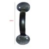 Bean Cusp Hand Forged Iron Cabinet Door Pull Handle Manillon 125mm#1314 - Image 2