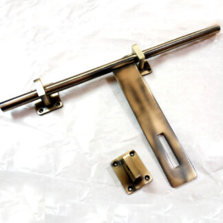 Brass Door Latch Aldrop Straight Arabic Style 388mm #1407