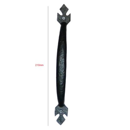 Cast Iron Door Pull Handle Manillon 210mm #1437 - Image 2